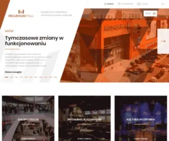 Milleniumhall.pl(Centrum Kulturalno) Screenshot