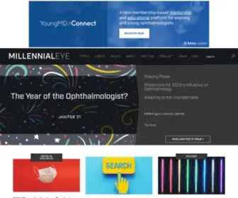 Millennialeye.com(Ophthalmology) Screenshot