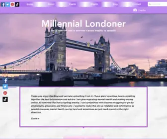 Millenniallondoner.com(MillennialLondoner) Screenshot