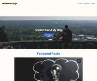 Millennialmojo.ca(Creating Life's Mojo) Screenshot