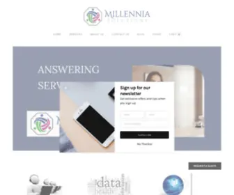 Millennia.solutions(MILLENNIA SOLUTIONS) Screenshot