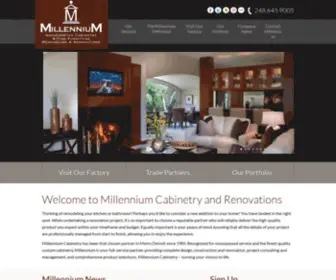 Millenniumcabinetry.com(Millennium Cabinetry) Screenshot