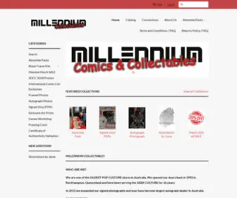 Millenniumcollectables.com.au(MILLENNIUM COLLECTABLES) Screenshot