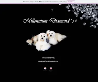 Millenniumdiamondshavanese.com(Millennium diamonds havanese) Screenshot