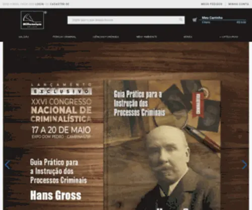 Millenniumeditora.com.br(Millennium Editora) Screenshot