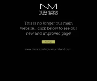 Millenniumjazzband.com(Millennium jazz band) Screenshot