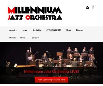 Millenniumjazzorchestra.nl(Millennium Jazz Orchestra) Screenshot