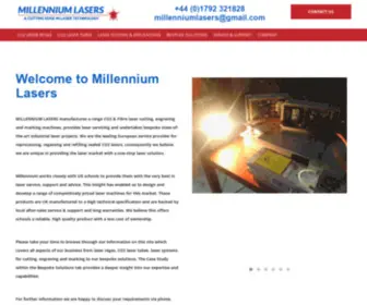 Millenniumlasers.co.uk(Millennium Lasers) Screenshot