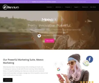 Millenniumsi.com(Our Salon and Spa Software Meevo 2) Screenshot