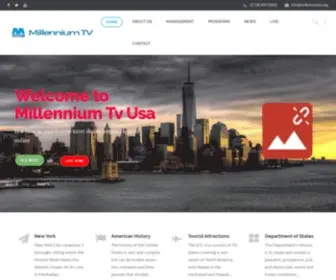 Millenniumtv.org(Millennium Tv) Screenshot