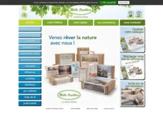 Milleoreillers.com(édredon) Screenshot