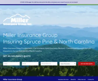 Miller-Insurance-Group.com(Miller Insurance Group) Screenshot