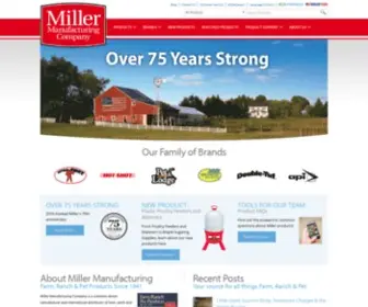 Miller-MFG.com(Miller manufacturing company) Screenshot