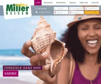 Miller-Reisen.de(Miller Reisen) Screenshot