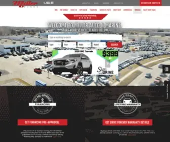 Millerautoplaza.com(Miller Auto Plaza in St) Screenshot