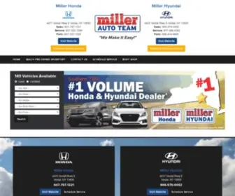 Millerautoteam.com(Miller Auto Team) Screenshot