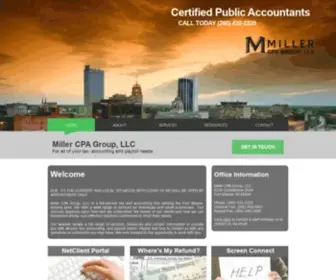 MillercPagroup.com(Miller CPA Group) Screenshot