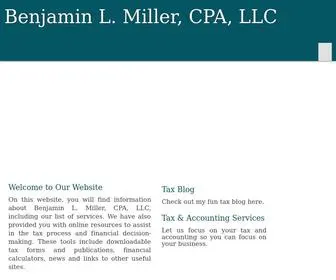 MillercPallc.com(Miller, CPA, LLC) Screenshot