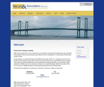 MillercPa.net(Miller & Associates CPAs P.A) Screenshot