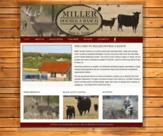 Millerdoublearanch.com(Miller Double A Ranch) Screenshot