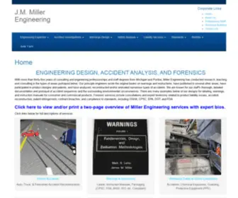 Millerengineering.com(Miller Engineering) Screenshot