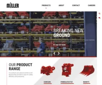 Millergroundbreaking.com(Miller UK) Screenshot