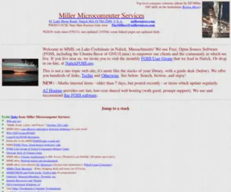 Millermicro.com(Miller Microcomputer Services) Screenshot