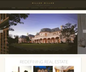 Millermillerrealestate.com(Realtor Luxury Real Estate Agent Broker Naperville Hinsdale Burr Ridge Oak Brook Terrace South Barrington St Charles Plainfield Downers Grove Illinois Il Custom Home Builder Architectural Photography Properties Mansions Estates) Screenshot