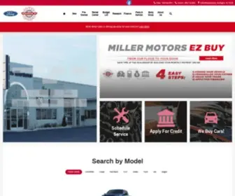 Millermotorsales.com(Miller Motor Sales) Screenshot