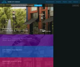 Millerparkplaza.com(River City Company) Screenshot