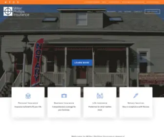 Millerphillips.com(Miller Phillips Insurance) Screenshot