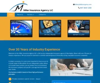 Millersagency.com(Just another WordPress site) Screenshot