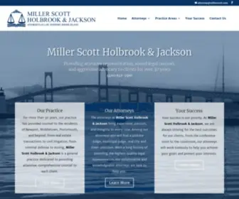 Millerscott.com(Miller Scott Holbrook & Jackson) Screenshot