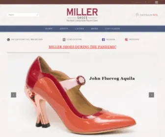 Millershoes.com(Miller Shoes) Screenshot