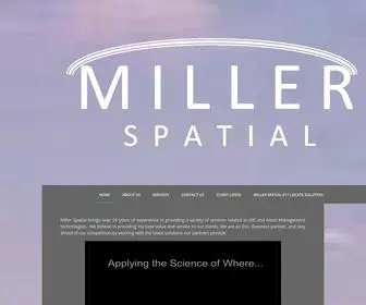 Millerspatialservices.com(MillerSpatial) Screenshot