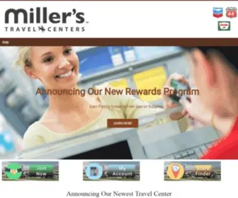 Millerstravelcenters.com(Miller Travel Centers) Screenshot