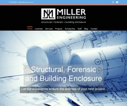 Millerstructures.com(Miller Structural and Forensic Engineering) Screenshot