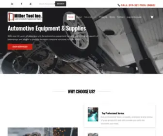 Millertool.com(Miller Tools Inc) Screenshot