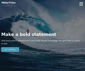 Millertribe.com(Just another Miller site) Screenshot