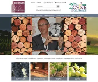 Millesimes-ET-Saveurs.com(Rhône) Screenshot