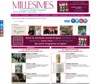 Millesimes.fr(Millesimes, le guide des vins) Screenshot