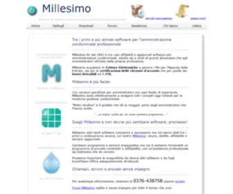 Millesimo.com(Software Amministratori Condominio) Screenshot