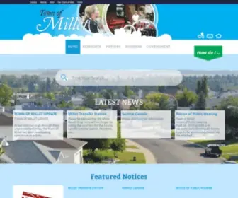 Millet.ca(Town of Millet) Screenshot