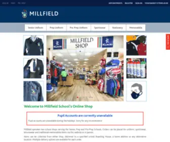 Millfieldshop.com(Millfield School Shop) Screenshot