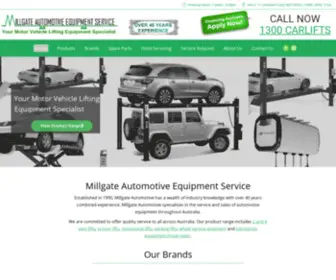 Millgateauto.com.au(Millgate Automotive) Screenshot