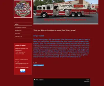MillgrovevFd.com(Millgrove Volunteer Fire Department) Screenshot