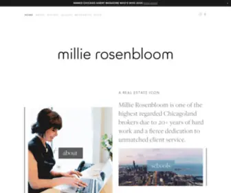 Millierosenbloom.com(Millie Rosenbloom) Screenshot