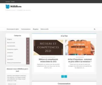 Milliflora.fr(Préparer le futur) Screenshot