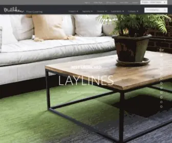 Millikencarpet.com(Commercial Carpet and Hard Surface Flooring Solutions) Screenshot
