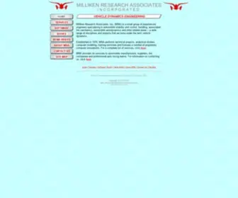Millikenresearch.com(Milliken Research Associates) Screenshot